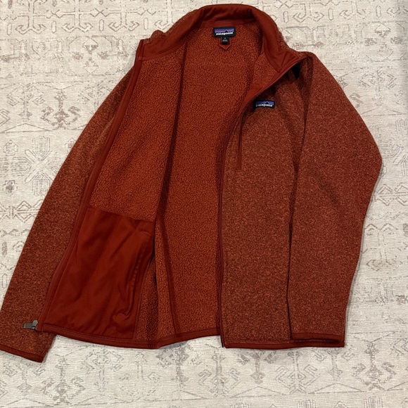 Patagonia Burnt Orange better sweater full zip - Picture 4 of 6